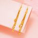 Tassel Earrings, Collarbone Ear Line, Female Jewelry, Versatile Long Sand Gold Earring Accessories_ipsvogv.com