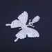 Micro-inlaid full-diamond alloy butterfly pendant accessories bloggers hot push trend Butterfly necklace accessories choker_ipsvogv.com