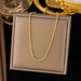 Fashionable And Versatile, Niche Starry Titanium Steel Necklace, Women's Collarbone Chain, Sparkling Gold-plated Chain_ipsvogv.com