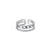 Ring, Female, Non Fading, Simple, Adjustable, Trendy, Personalized, Index Finger Opening, Internet Famous, Female_ipsvogv.com