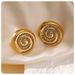 hot selling titanium steel earrings ocean series creative earrings niche holiday style personality earrings accessories for women_ipsvogv.com