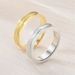 Women's Jewelry Ing Style Temperament Ring Feather Ripple Fashion Couple Ring Hand Jewelry_ipsvogv.com
