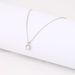 S Pure Silver Fashionable Temperament Simple And Trendy Single Zirconium Necklace Casual Cool Style Collarbone Chain_ipsvogv.com