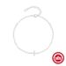 Versatile S Sterling Silver Paperclip Zircon Cross Fashionable Classic Minimalist Bracelet Bracelet_ipsvogv.com