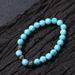 Men's Jewelry Stainless Steel Cross Flower With Turquoise Bracelet Jewelry Men's Niche Women's Jewelry_ipsvogv.com
