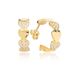 Women's Jewelry S925 Silver Needle Love Five Pointed Star Diamond Earrings Female Fashion Versatile Cute Design Earrings_ipsvogv.com