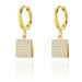 ins style full diamond love titanium steel earrings female high grade exquisite butterfly earrings star earrings stainless steel ear buckles_ipsvogv.com