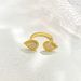 Women's Jewelry Beaded Diamond Teardrop Shaped Open Ring New French Retro Style Creative Design Active Mouth High End Jewelry_ipsvogv.com