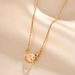 Mermaid Lady Planet Necklace, Light Luxury Titanium Steel Jewelry, Diamond Inlaid Clavicle Women's Simple And Versatile_ipsvogv.com