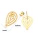 Creative Stainless Steel Earrings For Women With Personalized Water Droplets, Earrings, Ear Hooks, And Accessories_ipsvogv.com