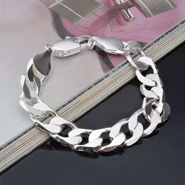 Jewelry One-to-One Side Men's Bracelet 12MM, 10MM 8MM, 6MM 1,_ipsvogv.com
