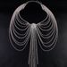 Hot-selling Exaggerated Multi-layer Rhinestone Waist Chain Nightclub Flower-shaped Sexy Body Chain Female European And American Body Chain_ipsvogv.com