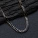 Women's Jewelry Set Tennis Chain Black Zircon Necklace Jewelry Hip Hop Light Luxury Diamond Studded Bracelet Earring Set_ipsvogv.com