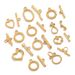 Women's Jewelry Materials Accessories Necklace Buckle Bracelet Buckle Stainless Steel Electroplating OT Buckle Color Gold Finishing Connection Buckle_ipsvogv.com