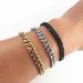 Stainless Cuban Chain Men's Gold Titanium Steel Polished Six-Sided Bracelet Jewelry 3/5/7/9mm_ipsvogv.com
