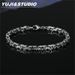 Fashion Hip Hop Stainless Imperial Byzantine Necklace Titanium Jie Men's Room Steel Color Neck Chain_ipsvogv.com