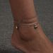 Fashionable Beach Chains, Personalized Minimalist Seashell Stars, 3-piece Set Of Ankle Chains And Accessories_ipsvogv.com