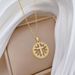 【 】 Love Cross Stone Light Luxury Charm Gorgeous Full Diamond Necklace Women's Versatile Clavicle Titanium Steel Chain_ipsvogv.com
