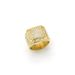 316 stainless steel/titanium steel gold plated full diamond luxury hip hop men's ring_ipsvogv.com