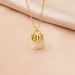 Chinese Style Satisfactory Titanium Steel Necklace, Women's Fashionable Temperament Jade Round Light Luxury_ipsvogv.com