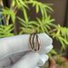 Kajia Rose Three Color Fashion Trend Titanium Steel Precision Classic New Ring V Gold_ipsvogv.com