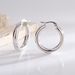 Women's Jewelry Copper Plated Hoop Earrings Exaggerated Personality Light Luxury Simple Earrings_ipsvogv.com