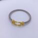 Fashion High-level Micro Set Zircon Two Color Fried Dough Twists Braid Bracelet Jewelry_ipsvogv.com