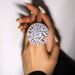 zircon ring ring fashion luxury Joker personality exaggerated ring jewelry ring ladies ring_ipsvogv.com