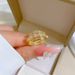 【 Real Gold Plating 】 Open Nail Children's Fashion Micro Inlay Light Luxury Index Finger Ring With Internet Red And Cool_ipsvogv.com