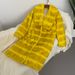 Women's Clothing fur coat winter new style fur coat jacquard craft large lapel fashionable long warm coat for women_ipsvogv.com