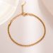 Minimal All Star Bracelet Female ins Style Small Design Sense Net Red Sparkling Fried Dough Twists Chain Titanium Steel_ipsvogv.com
