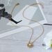 Hot Selling With Fashionable Rose Inlaid Pearl Collarbone Chain Necklace For Women_ipsvogv.com