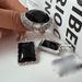 Inlaid Black Zircon Silvr Dominring Ring For Mn Womn, Light Luxury, Fashionabl, Atmosphric, High-nd And_ipsvogv.com