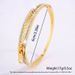 Personality Niche Design Titanium Steel Bracelet With Diamond Zipper Bracelet Girl Premium Stainless Steel Delicate Circle Bracelet_ipsvogv.com