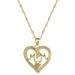 Heartwarming 【 】 Love MM Light Luxury Temperament Gorgeous Full Diamond Necklace Women's Versatile Clavicle Titanium 【 】_ipsvogv.com