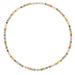 Women's Jewelry Colored Zircon Necklace Summer New Style Necklace Personality Fashion Temperament Light Luxury High End Clavicle Chain_ipsvogv.com