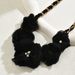 Minimalist style diamond studded women's necklace versatile fabric niche design multi-layer flower collarbone chain_ipsvogv.com