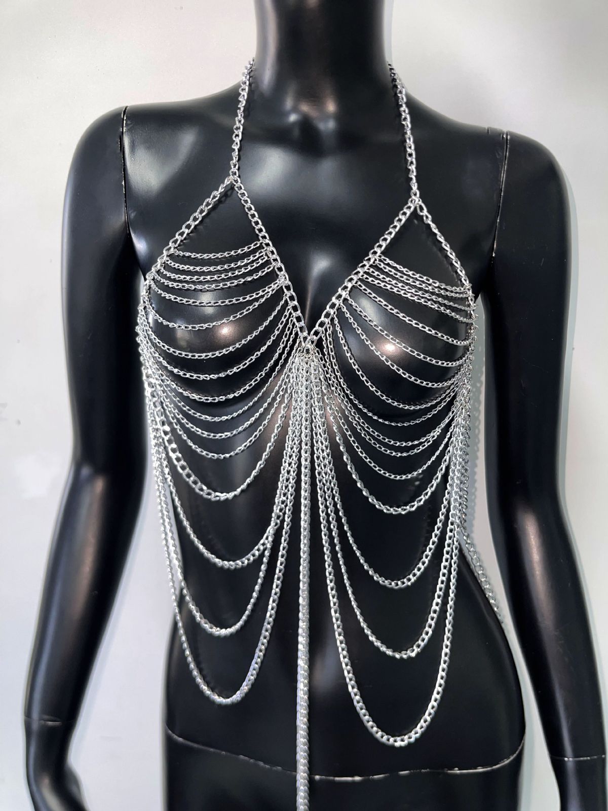 Hot Girl Metal Body Chain Sexy Chest Chain Music Festival Nightclub Fashion Body Chain Chest Chain_ipsvogv.com