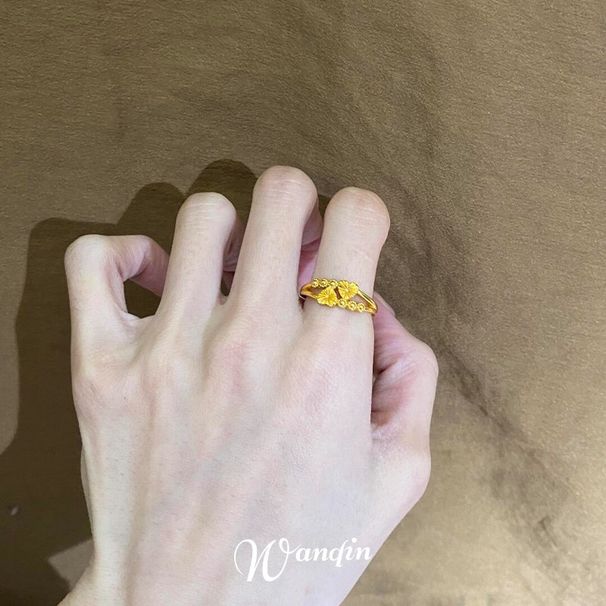 Chinese Style To Heart For Women With A Niche Design, Cold Aloof Style, Index Finger Ring, High-end Temperament, Light_ipsvogv.com