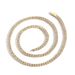 Men's Jewelry Smooth Spring Buckle Tennis Chain Tennis Chain Copper Inlaid Zircon Single Row Chain Hip Hop Full Diamond Necklace_ipsvogv.com