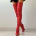 Women's Knee High Boots style fashion personality over the knee large size women's boots 0 43 manufacturers wholesale_ipsvogv.com