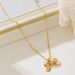 New Design Sense Bowknot Necklace For Women, Niche Exquisite Metal Ribbon Knotted Collarbone Chain, Ins Style Jewelry_ipsvogv.com
