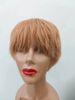 Pixie Short Bob Full Machine Made Wig 100% Human Hair_ipsvogv.com