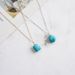 Yunqian Jewelry, Single Piece Natural Turquoise Women's S Pure Silver Necklace, Versatile And Niche Design, Collarbone_ipsvogv.com