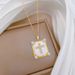 Pearl 【 】 Cross Light Luxury Charm Gorgeous Full Diamond Necklace Women's Versatile Clavicle Titanium Steel Chain 【 】_ipsvogv.com
