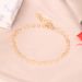 Beach Style New Fashionable And Personalized Hollowed Out Pentagram Single Layer Ankle Chain_ipsvogv.com