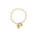 Simple Stainless Titanium Steel Love Pendant Bracelet For Women's Best Friend Jewelry_ipsvogv.com