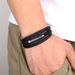 Multi layer hand woven genuine leather bracelet, stainless steel ethnic style men's bracelet jewelry_ipsvogv.com