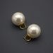 Women's Earrings French oversized pearl earrings, round small light bulbs, personalized niche design jewelry, women's accessories earrings_ipsvogv.com