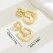Fashionable commuting style U-shaped earrin, women's personalized shoe shape design, niche, versatile, high-end_ipsvogv.com